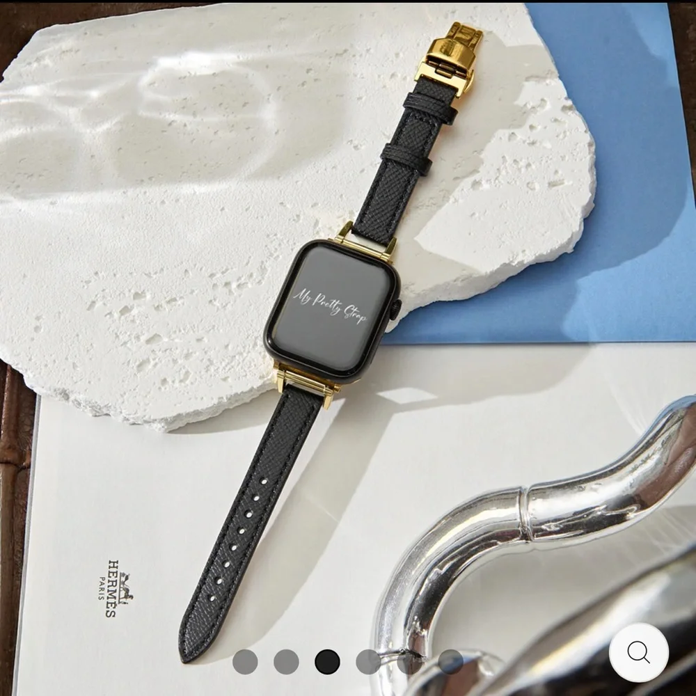 Black and Gold Smartwatch